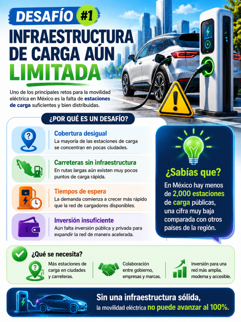Descubre si México está preparado para la electrificación de autos en 2026, los desafíos de infraestructura y las oportunidades para la movilidad eléctrica.