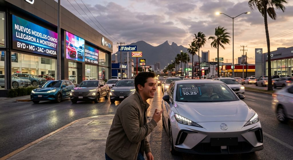 Marcas chinas en el mercado automotriz mexicano