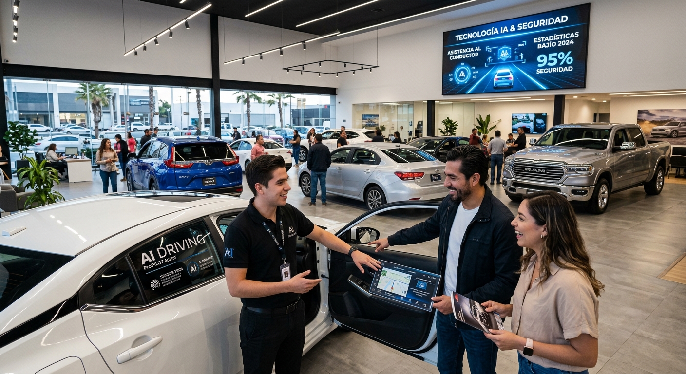 inteligencia artificial en autos - sensor de frenado autónomo.